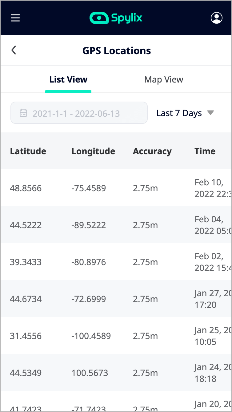 مراقبة هاتف عن طريق برنامج Spylix