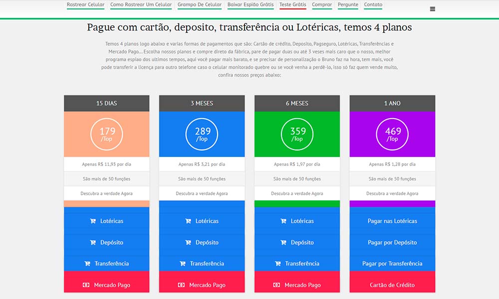 Preços do BRASIL ESPIAO