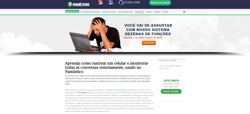  Review brunoespiao.com.br Funciona 