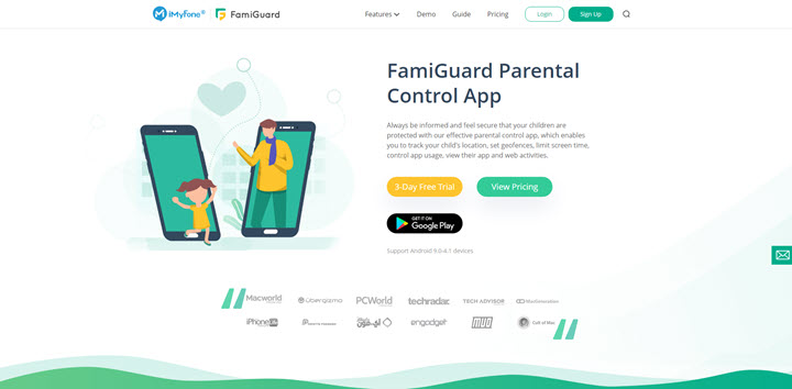 Espiando com FamiGuard