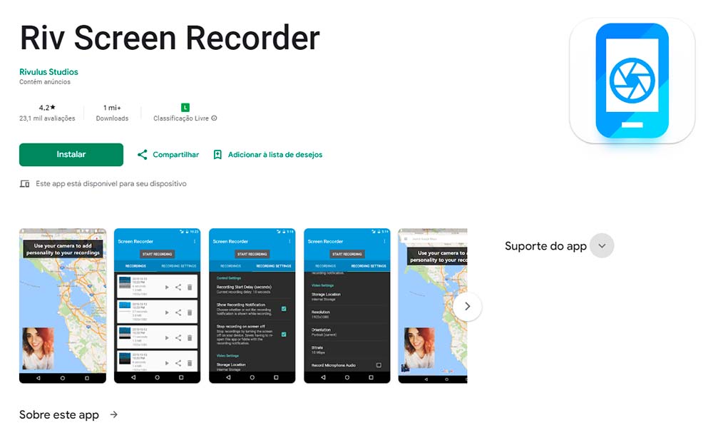 Riv Screen Recorder