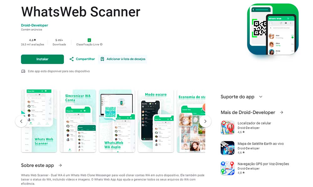 WhatsWeb Scanner