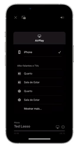 A configurar o AirPlay