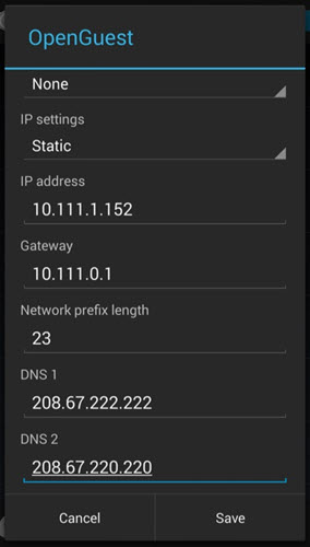 Configurando o OpenDNS