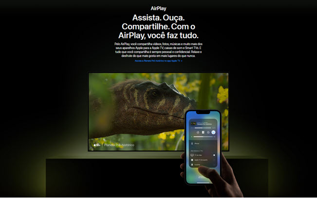 Espelhar o iPhone via AirPlay