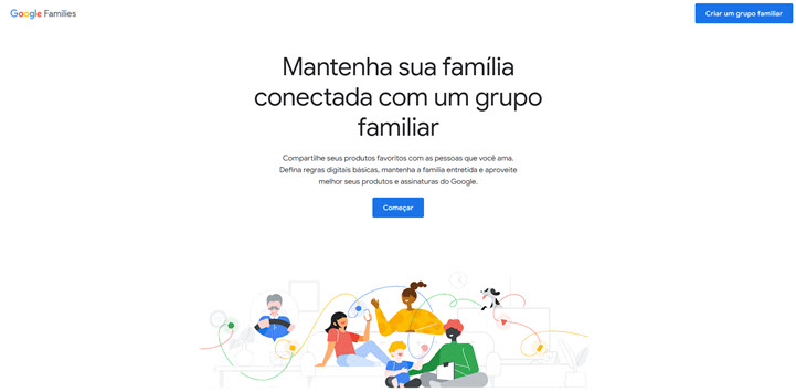 Monitorando com Google Family Link