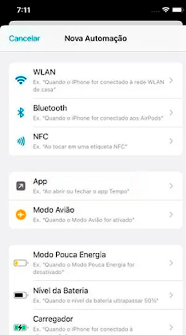 Localizando o iPhone de outra pessoa com Notas