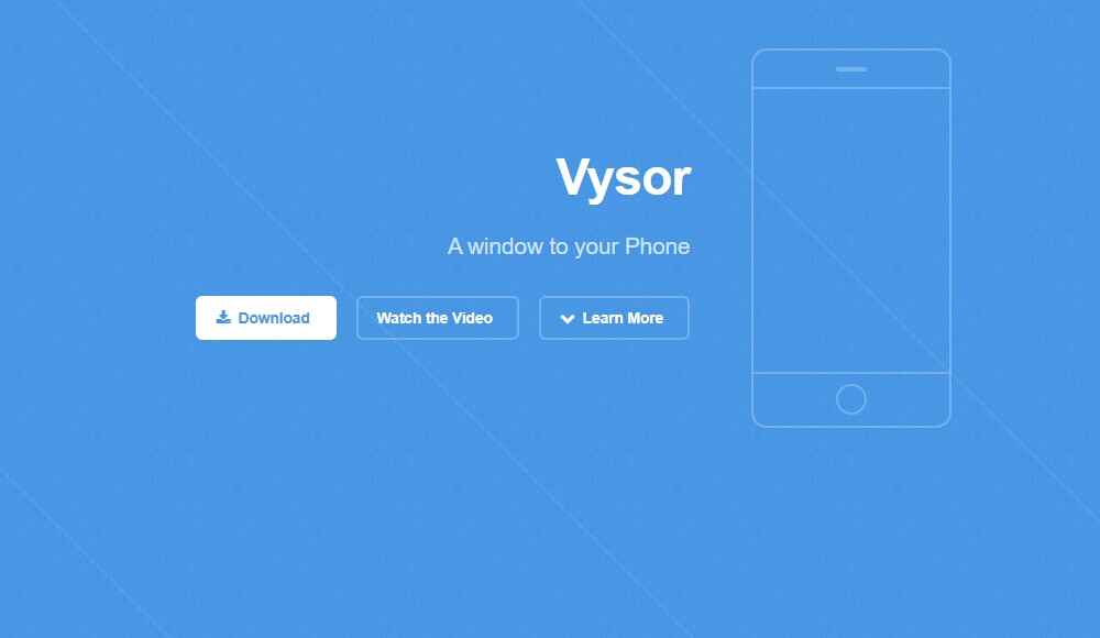 Vysor Handy-&Uuml;berwachung aus der Ferne