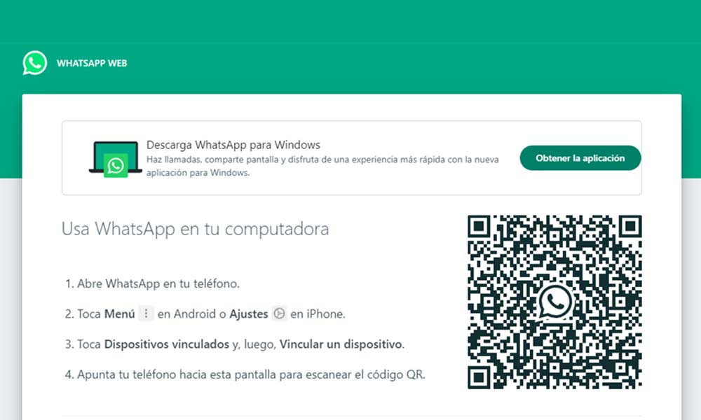 Espiar WhatsApp online con WhatsApp Web