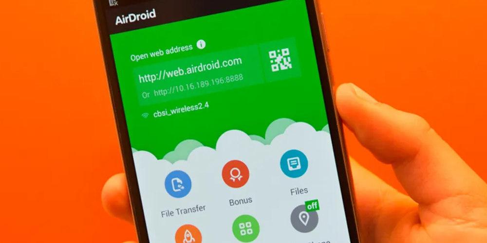 AirDroid funciona excelente en Android