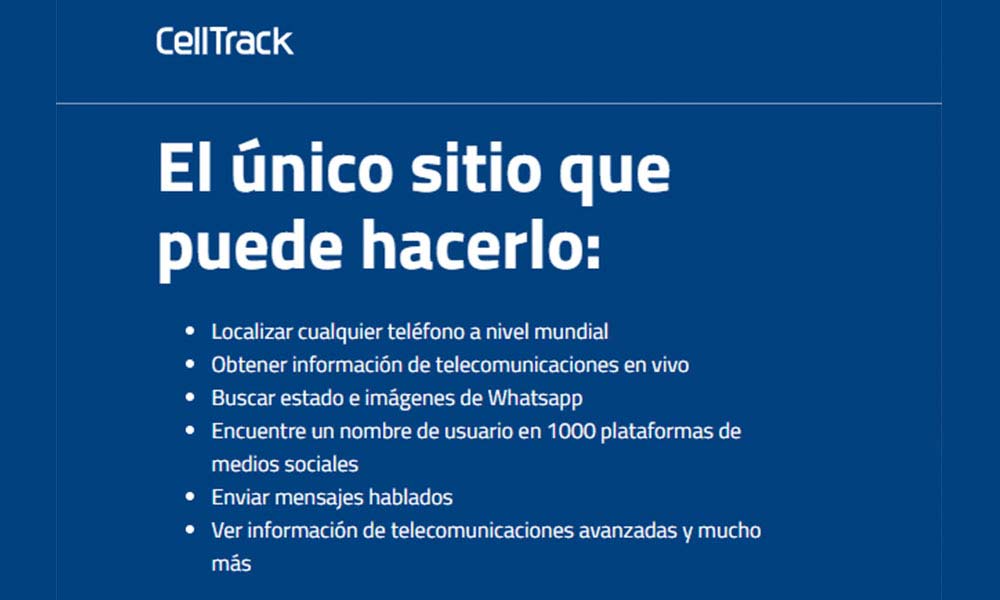 CellTrack otorga acceso a la ubicación del iPhone