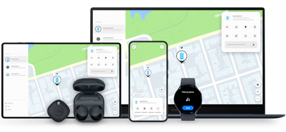 SmartThings Find es la app de Samsung para rastrear dispositivos