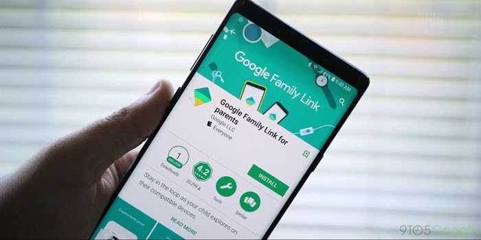 Google Family Link application de contrôle parental