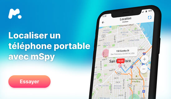 localiser une personne avec mSpy