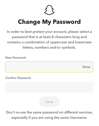 Changing My Password on Snapchat to Hack Snapchat Password on Android