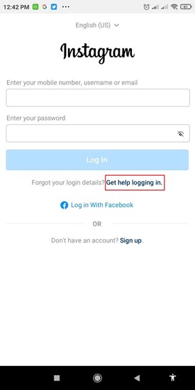 Get Help Loggin in To Hack Instagram Account by Forgot Password