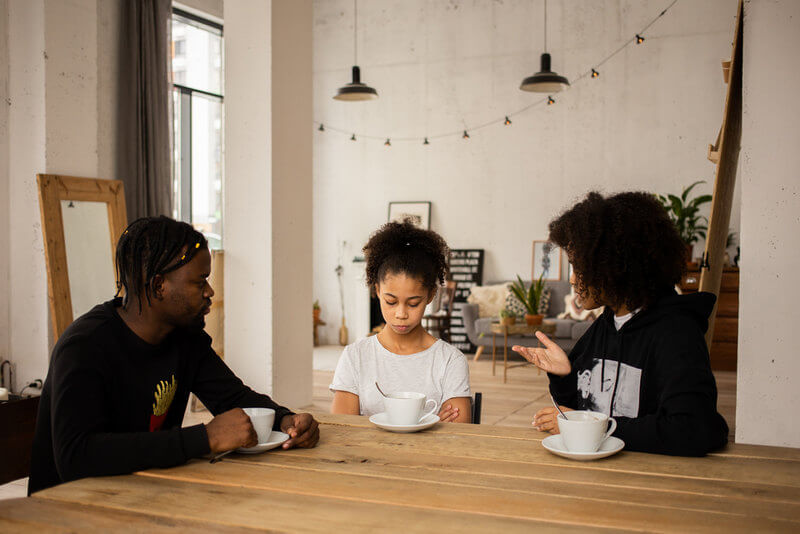 A Family Meeting An iPhone Monitoring App