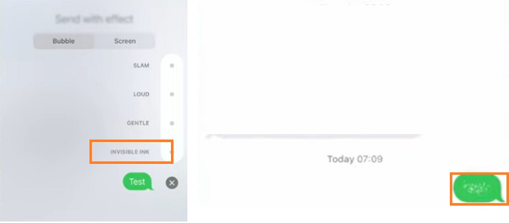 Hide texts on iPhone using the iMessage Invisible Ink