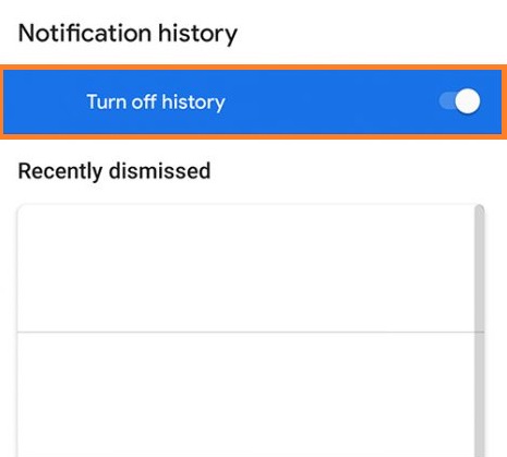 Use Android Notification History to recover Instagram messages