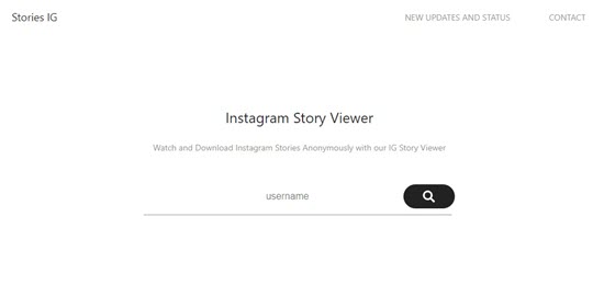 Use websites to view Instagram stories