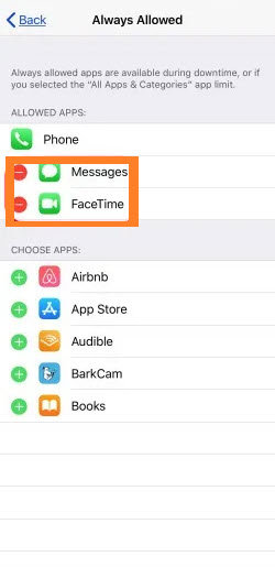 Choose the apps to  Access on iPhone Directly