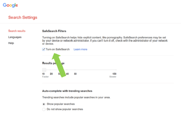 Google SafeSearch Filters that Can Block Porn Websites
