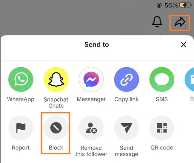 How to block someone on TikTok