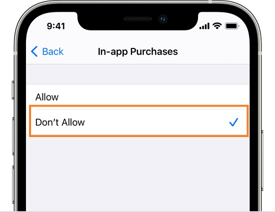 Restrict Apps on iPhone