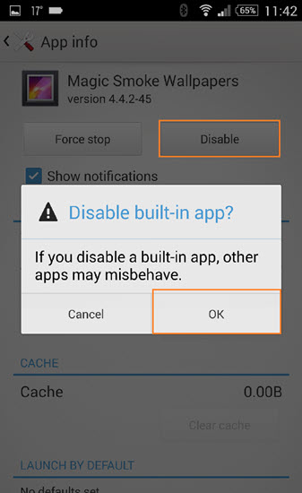 Stop an App on Android without the Target Person Knowing