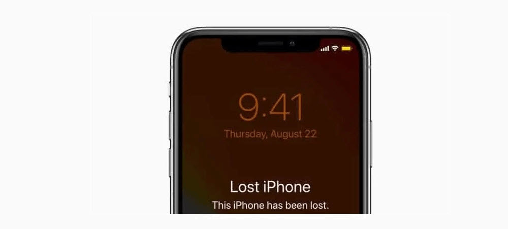 Turn on Lost Mode to lock the child’s iPhone