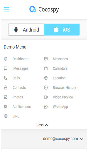 Monitoring on cocoSpy