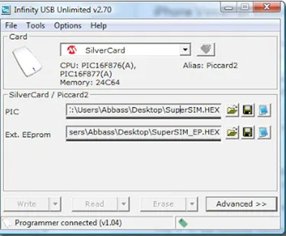 Add All Required fields to Clone SIM Card Easily