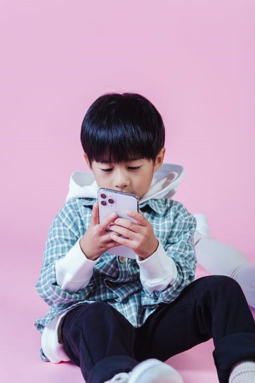 Boy and Phone