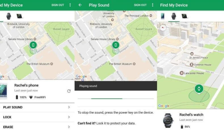 Use Google Dashboard Location History to Track A Phone's Location