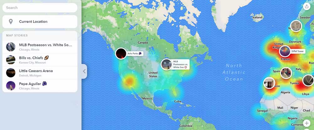 Snap Map