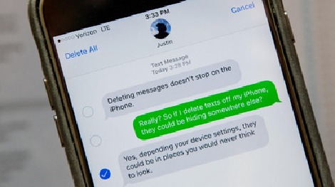 Intercepting Text Messages on Mobile Phone