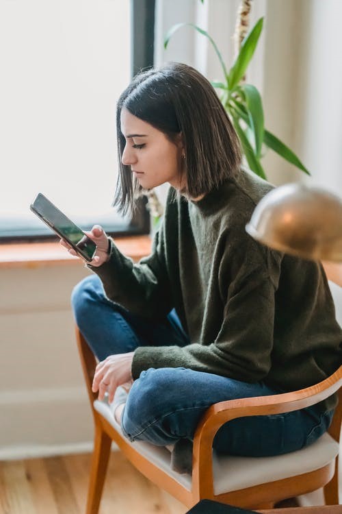 Woman with Phone