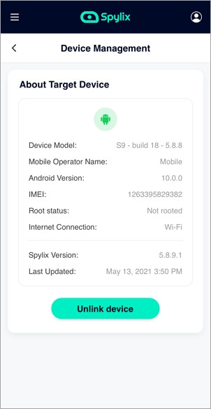 Spylix Device Management Android