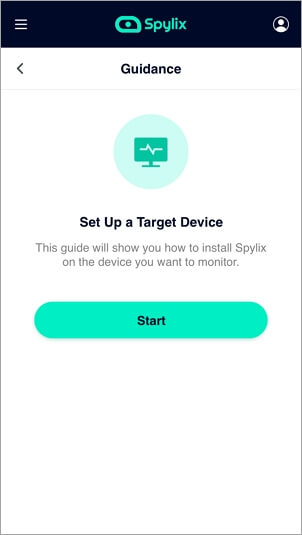 Set up Your Target Device on Spylix