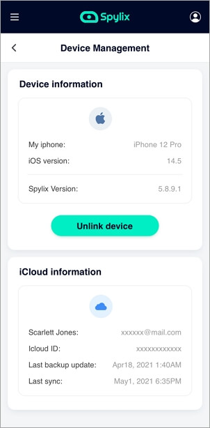 Spylix Device Management iOS to Hack Someone's Kik