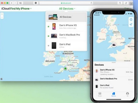 To Track Location of All Devices on iCloud