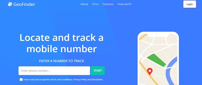 GEOfinder phone number locator