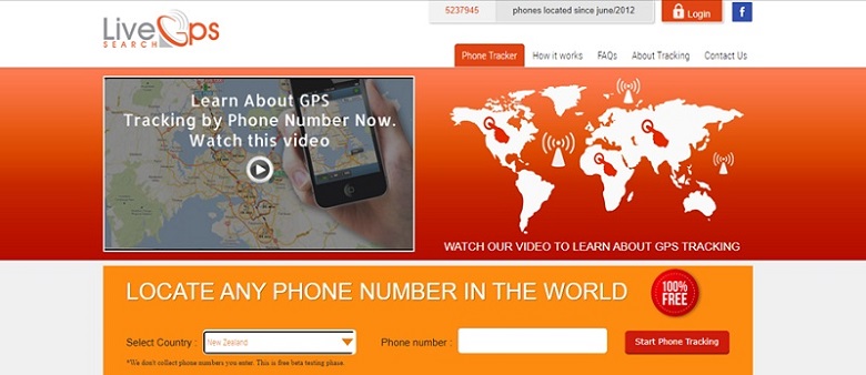 Use Live GPS Search to Trace the Exact Location of a Number Location