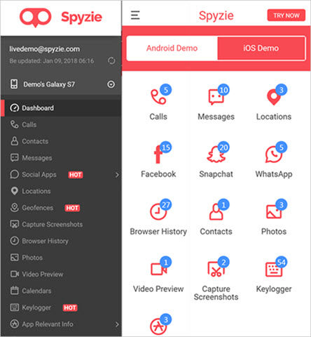 Spyzie as One of 10 Best SIM Card Tracker