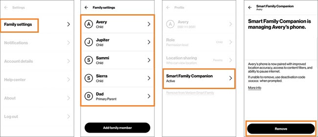 Stop Verizon Family Tracking