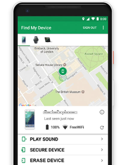 Track My Boyfriends Phone Location for Free with Google Find My Device