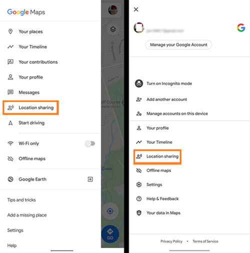Share your daughter’s iPhone location via Google Maps
