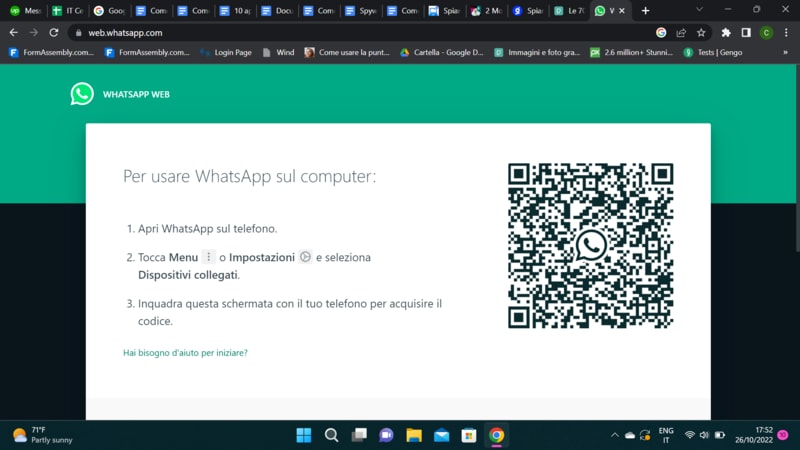  Leggi i messaggi WhatsApp di un altro numero con il QR Code 