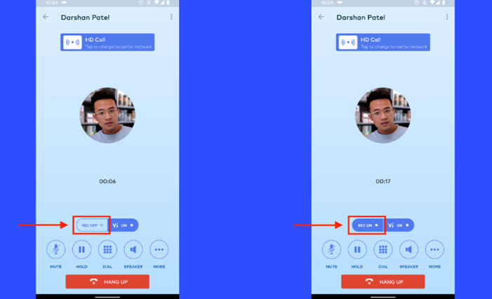 Dialpad telefon konuşması kaydetme