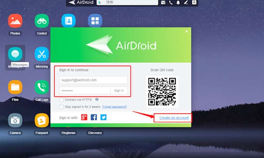 AirDroid ile uzaktan bağlantı sağlama